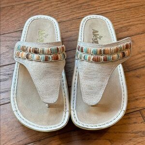 Alegria Vanessa Soirée Gold Sandals